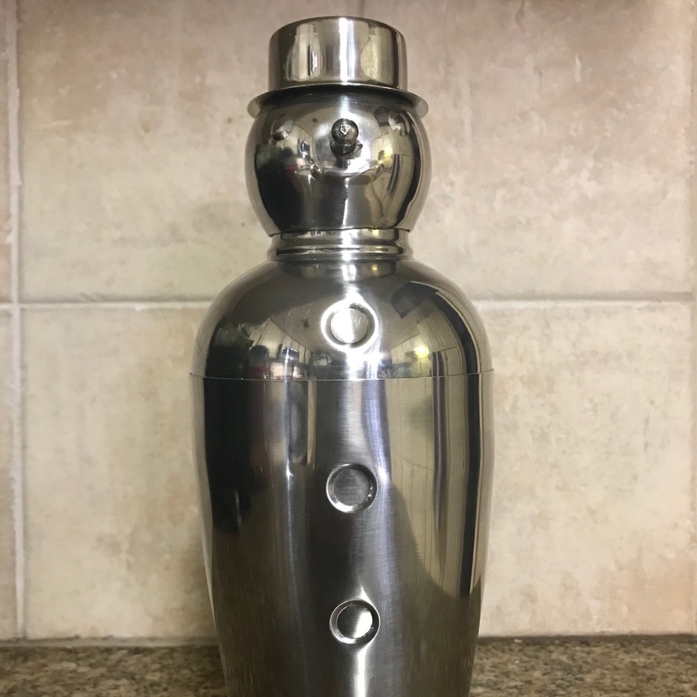 Snowman Drink Shaker